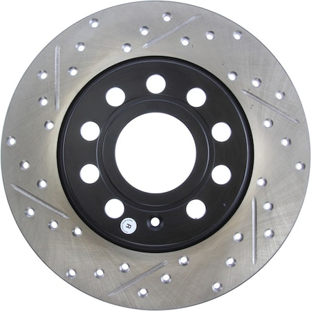 Centric Parts Sport Drilled/Slotted Brake Rotor, 127.33131R 127.33131R